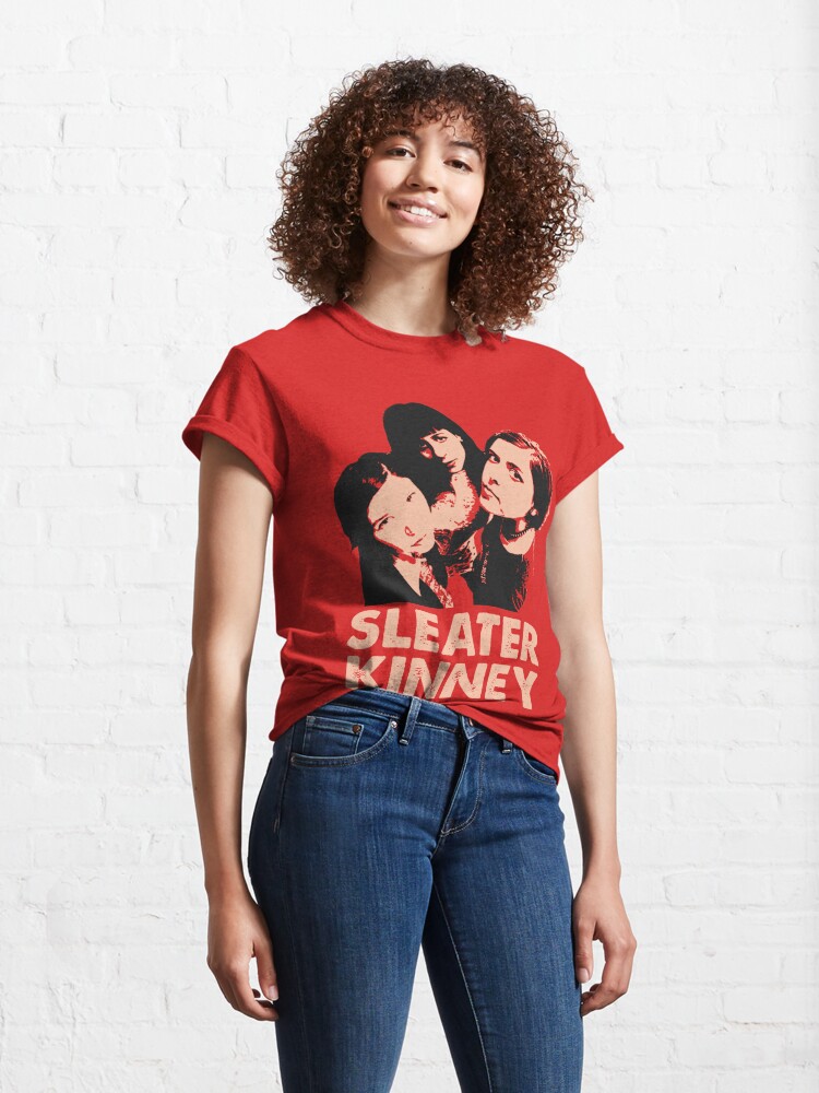 sleater kinney cat shirt