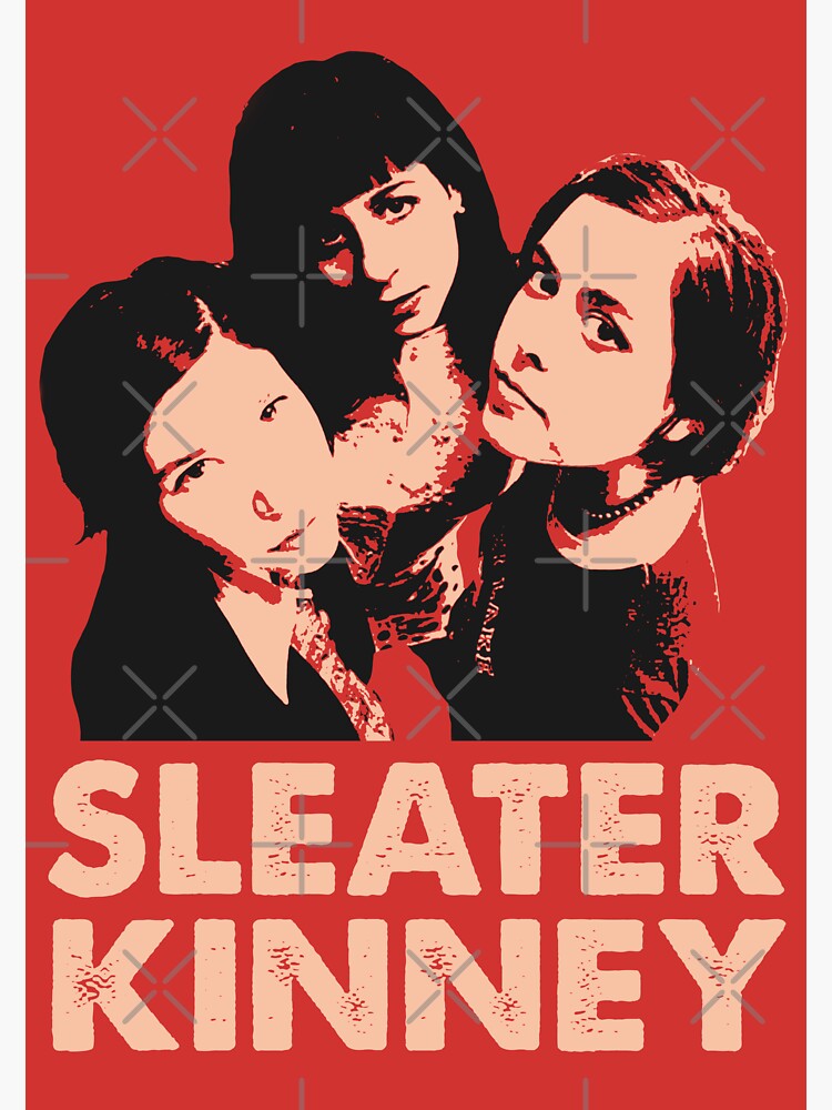 Sleater Kinney Sticker For Sale By Eyepoo Redbubble