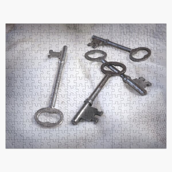 Scattered Keys Jigsaw Puzzle