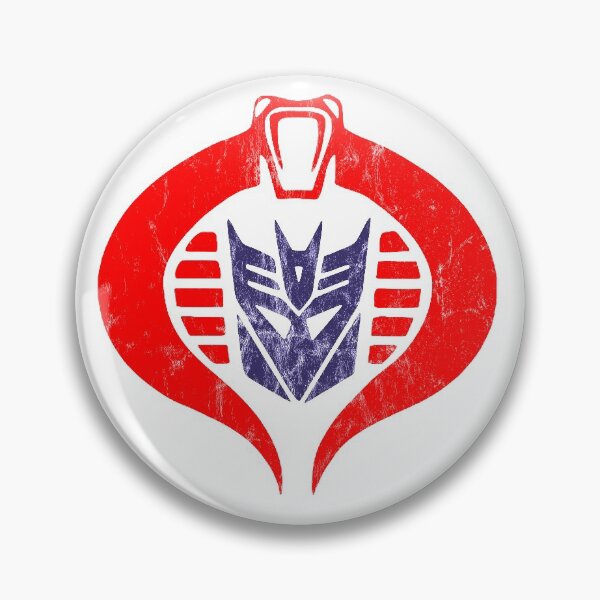 Item preview, Cobra / Decepticon (distressed) designed and sold by n0l4n.
