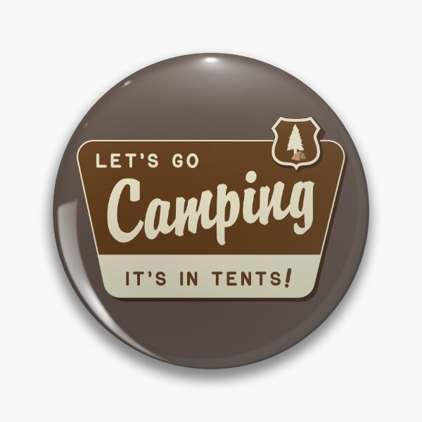 Item preview, Let's Go Camping - It's In Tents! designed and sold by brainthought.