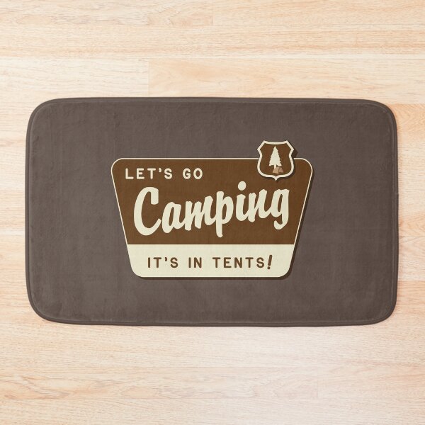 Item preview, Let's Go Camping - It's In Tents! designed and sold by brainthought.