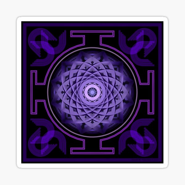 Mandala Hypurplectic Sticker