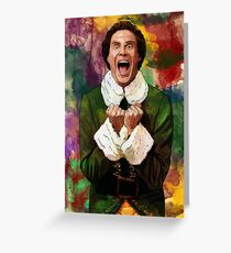 Elf - SANTA'S COMING! Greeting Card