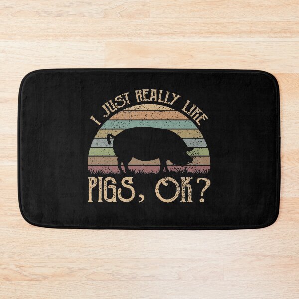 Item preview, I Just Really Like Pigs Ok designed and sold by sesa10.