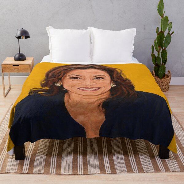 Senator Kamala Harris, the 2020 Democratic nominee for Vice President Throw Blanket