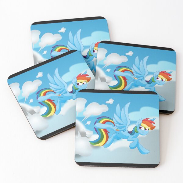 Item preview, Cloud Busting Rainbow Dash designed and sold by JeffKyler14.