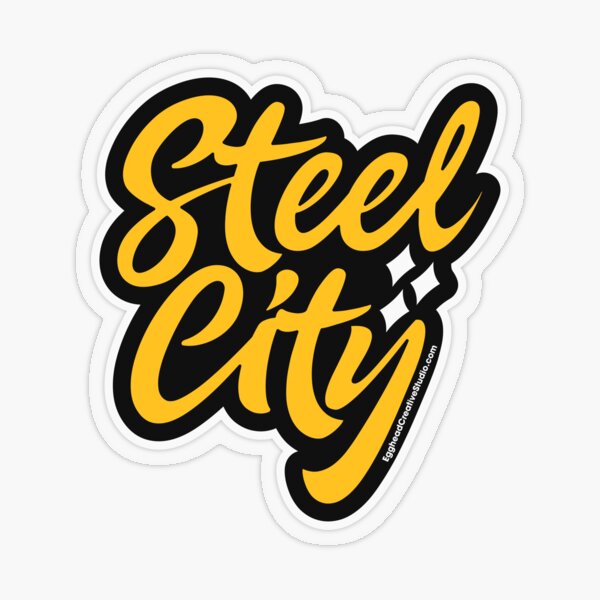 Steel City Transparent Sticker