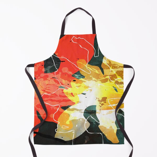 Item preview, Abstract Floral Iris 7 designed and sold by The Willow Of Rain City.