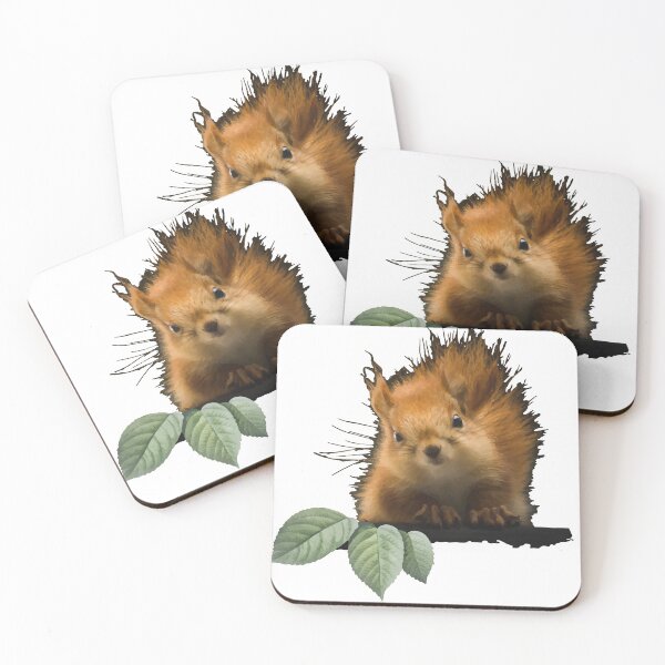 Item preview, Cute Squirrel, Funny Sneaky Squirrel designed and sold by redodaha.