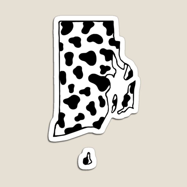 Artikelvorschau, Rhode Island Cow Print Muster entworfen und verkauft von Anna Gore.