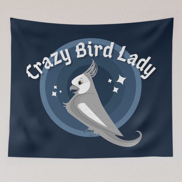 Item preview, Crazy Bird Lady designed and sold by mlc-artthings.