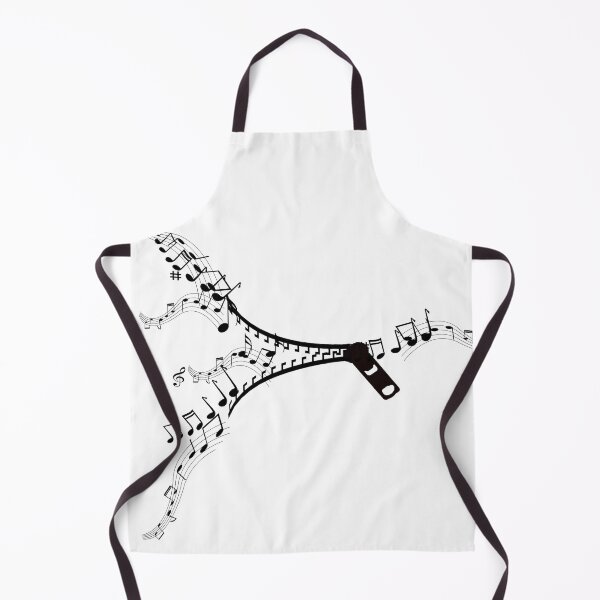 Item preview, music note zipper designed and sold by Stephanie Skeem.