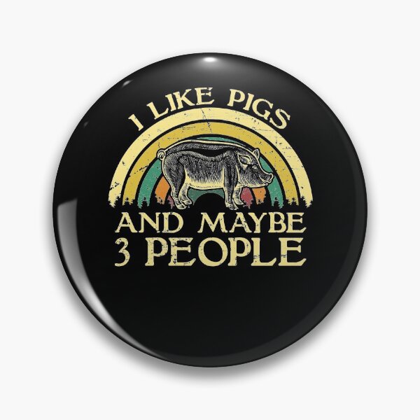 Item preview, I Like Pigs and Maybe 3 People designed and sold by sesa10.