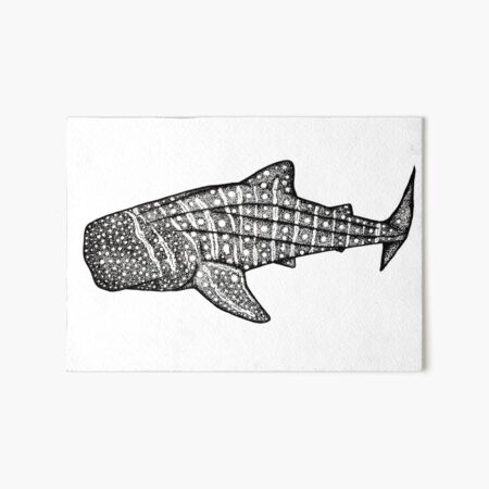 Whale Shark Art Board Print