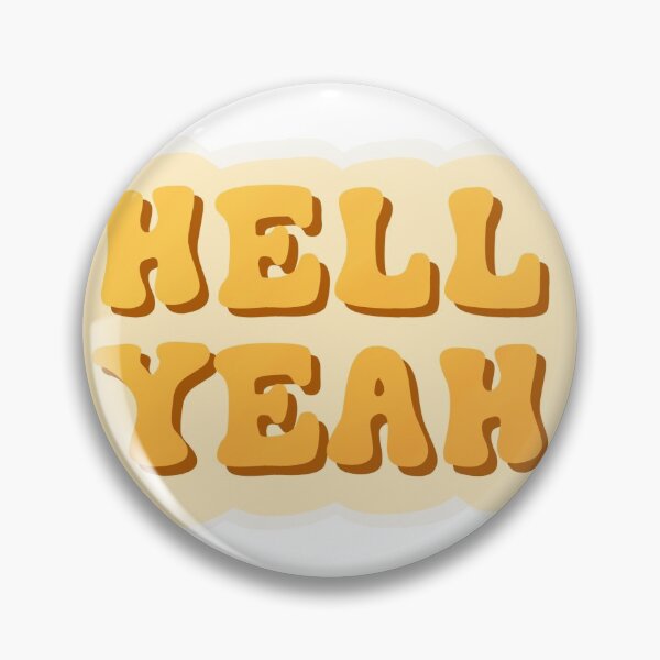 Artikelvorschau, Hell Yeah Aufkleber entworfen und verkauft von stickersbysummy.
