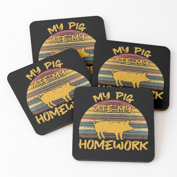 Item preview, My Pig Ate My Homework designed and sold by sesa10.