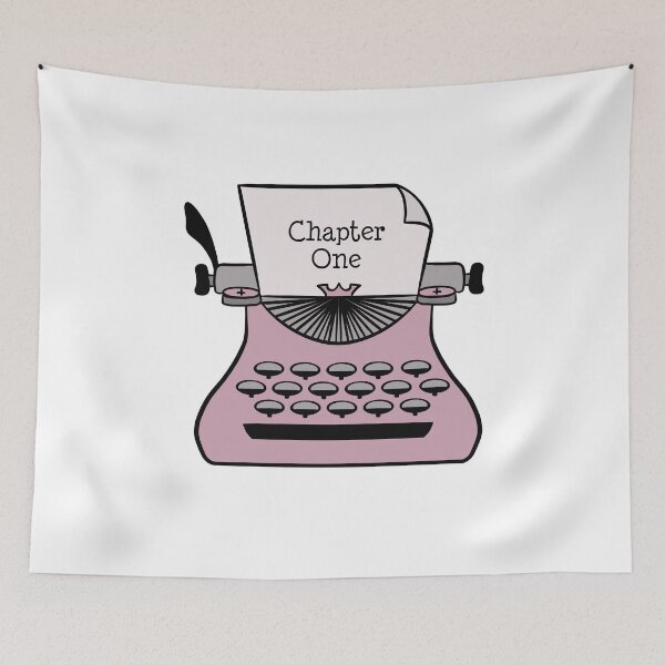 Item preview, Vintage Rose Typewriter designed and sold by By Stacy Dawn.