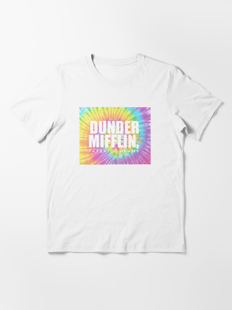 Dunder Mifflin Logo - The Office Tie Dye TShirt