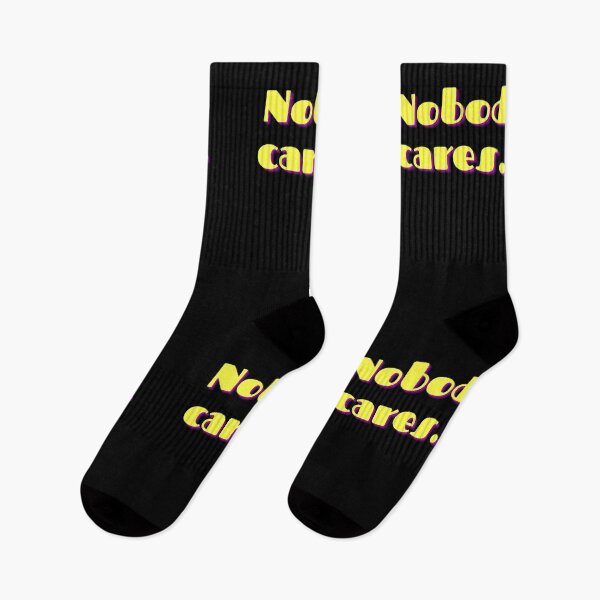 Item preview, NOBODY CARES designed and sold by HughHamilton.