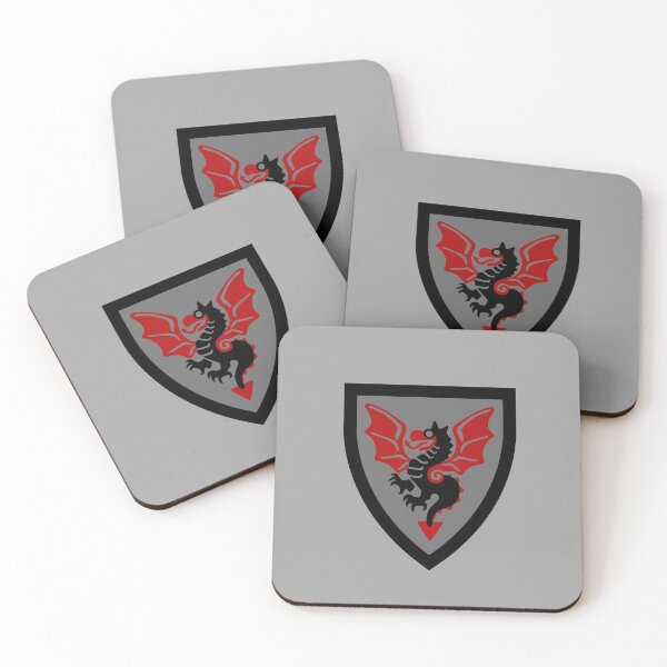 Item preview, Black Dragon Shield Emblem  designed and sold by Highonbricks.