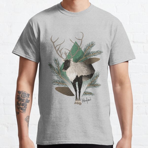 Reindeer Print Classic T-Shirt