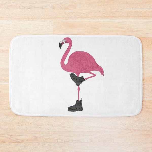 Item preview, Flamingo in Doc Martins designed and sold by Mitchell Sisters.