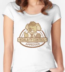 Koala-ty Control Women's Fitted Scoop T-Shirt