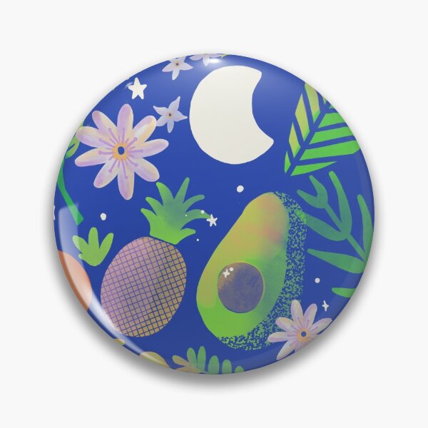 Item preview, Cosmico Tropical Print - Blue Brights designed and sold by TheCurioTable.
