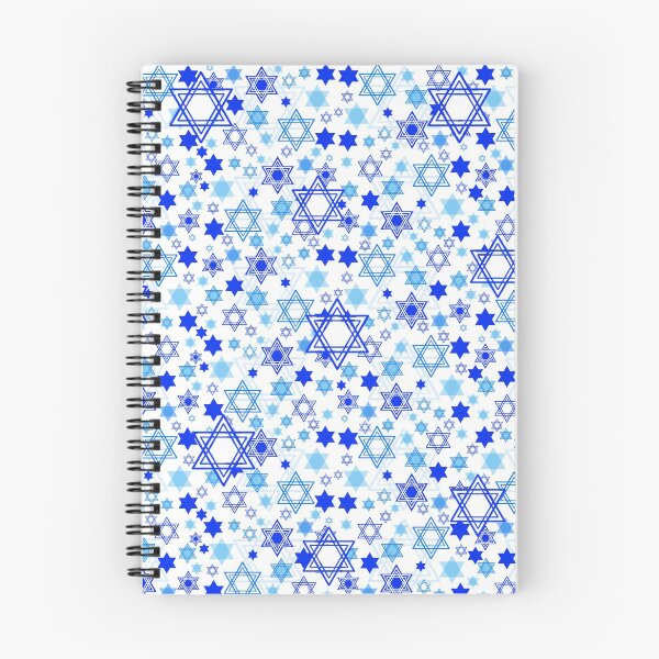 Item preview, Blue Stars of David Random Pattern designed and sold by judgeart.