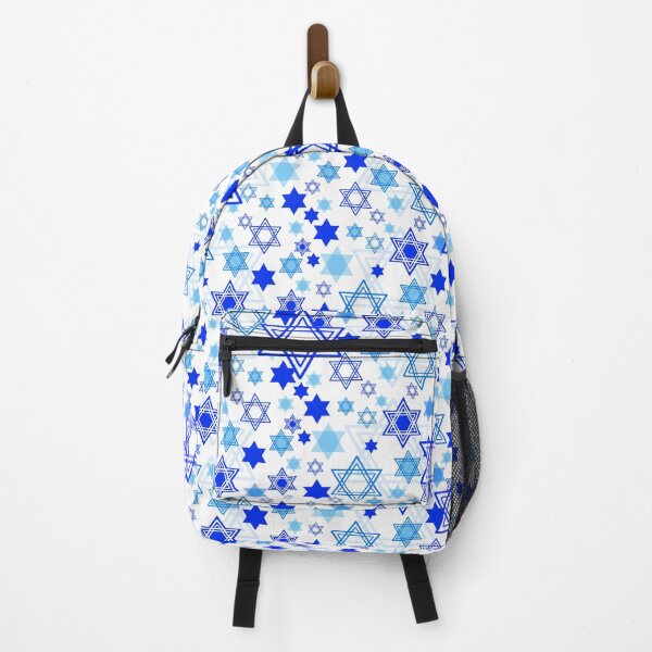 Item preview, Blue Stars of David Random Pattern designed and sold by judgeart.
