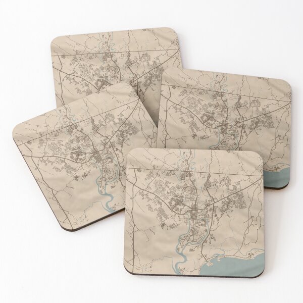 Item preview, Lucena Sepia Map designed and sold by CPTVDesign.
