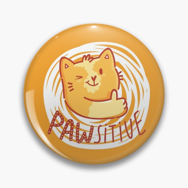 Item preview, Pawsitive Vibes Cat designed and sold by Kleon Seo.