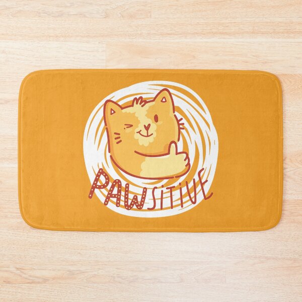 Item preview, Pawsitive Vibes Cat designed and sold by Kleon Seo.
