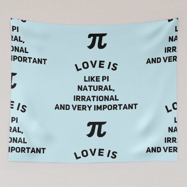 Item preview, Love is, Pi designed and sold by sillybanana.