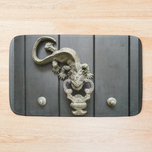 Item preview, bearded dragon lizard doorknocker designed and sold by am-mantilla2156.