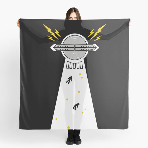 UFO ALIEN ABDUCTION Scarf