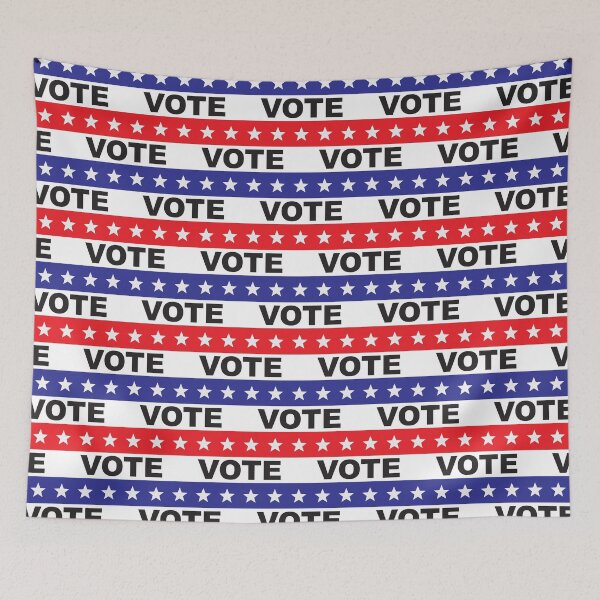 Item preview, Vote - Red and Blue and Black designed and sold by littlearrow.