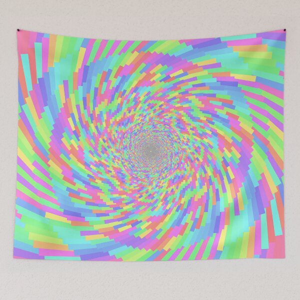 Item preview, Rainbow Twist - A Generative Artwork designed and sold by generative-art.