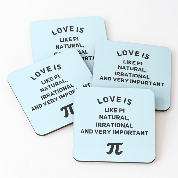 Item preview, Love is, Pi designed and sold by sillybanana.