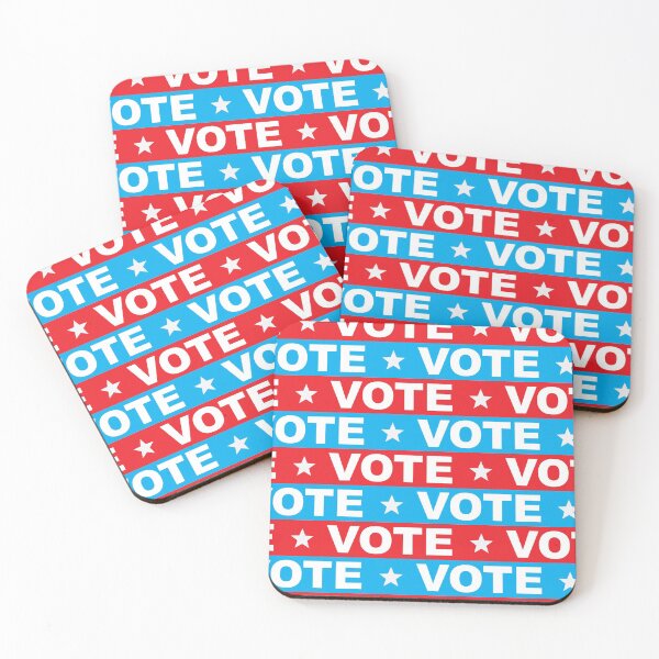 Item preview, Vote - Red and Light Blue designed and sold by littlearrow.