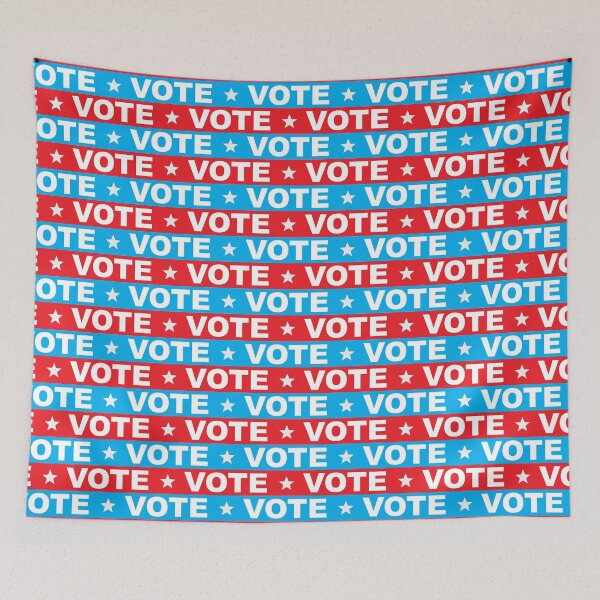 Item preview, Vote - Red and Light Blue designed and sold by littlearrow.