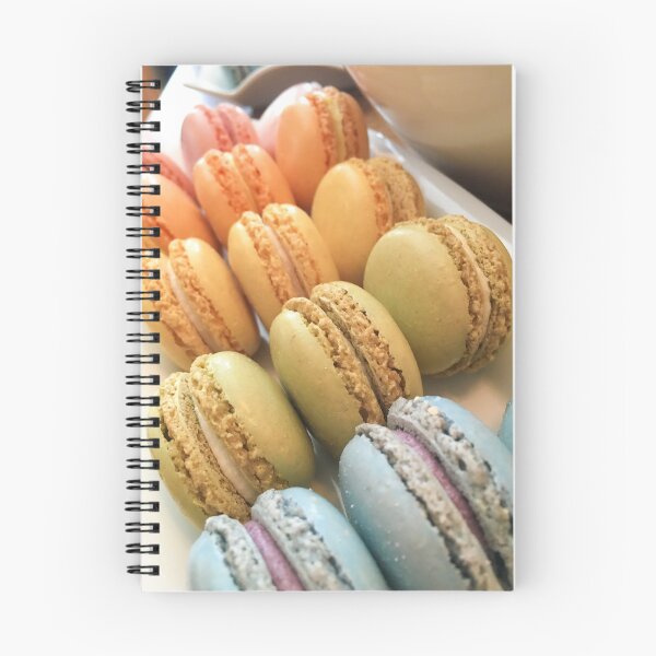 Item preview, Pastel colorful rainbow macaron desserts designed and sold by stina-bee.
