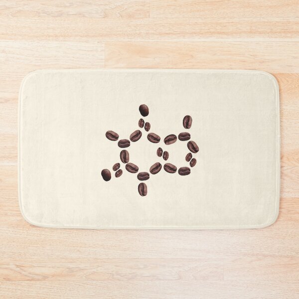 Item preview, Coffee Bean Caffeine Molecule Structure designed and sold by RadiantArray.