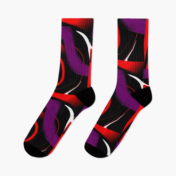 Item preview, red and black swirl pattern with purple accent designed and sold by RKSDesigns.