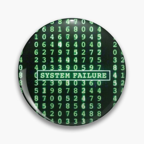 Item preview, Matrix System Failure Merch designed and sold by missarelly.