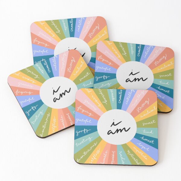 Item preview, Empowering 'I am' Inspirational Print designed and sold by shreesterstudio.