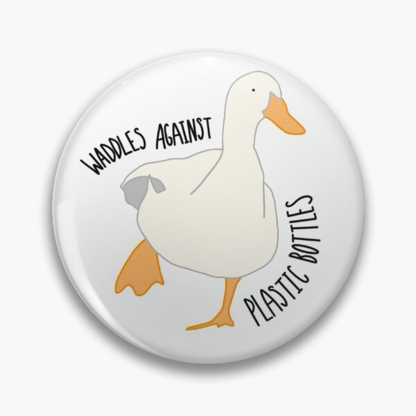 Item preview, Waddles Against Plastic Bottles designed and sold by buckal.