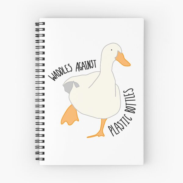Item preview, Waddles Against Plastic Bottles designed and sold by buckal.