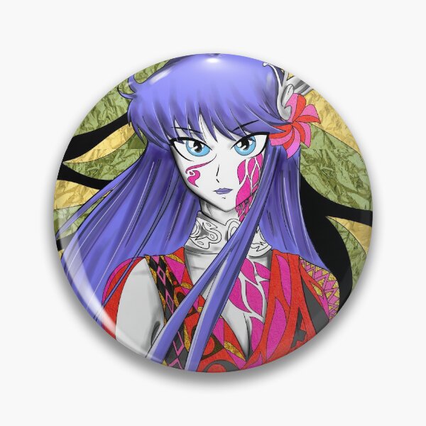 Item preview, saori kido in mayan cloth saint seiya ecopop designed and sold by jorgelebeau.